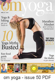 Om Yoga magazine article by Elizabeth Montgomery, naturopath, London