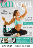 Om Yoga magazine article by Elizabeth Montgomery, naturopath, London